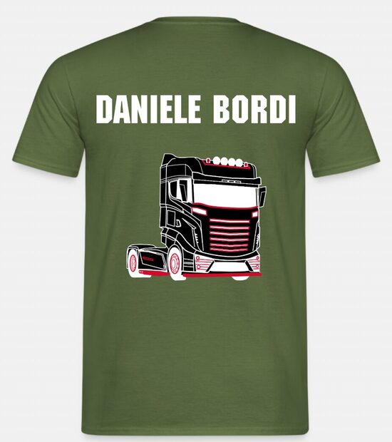 T-shirt personalizzata di Daniele Bordi